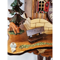 Accordion Player 1 Day Mechanical Chalet Cuckoo Clock 32cm By SCHNEIDER image