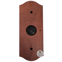 33cm Mahogany Weather Station With Barometer Thermometer & Hygrometer By FISCHER image