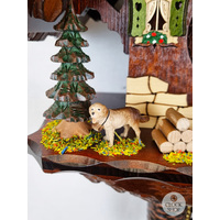 Musical Couple 8 Day Mechanical Chalet Cuckoo Clock 36cm By TRENKLE image