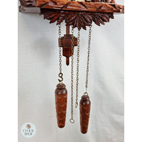 Erzgebirge Figurines Battery Chalet Cuckoo Clock 29cm By TRENKLE image