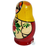 Kirov Russian Dolls- Yellow Scarf & Red Dress 7cm (Set Of 3) image