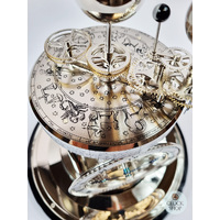 28.5cm Black Astrolabium Mantel Clock By HERMLE image