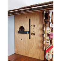 Children & Geese 1 Day Mechanical Chalet Cuckoo Clock 22cm By TRENKLE image