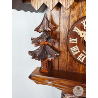 Water Trough & Tree 8 Day Mechanical Chalet Cuckoo Clock By 28cm By SCHWER image