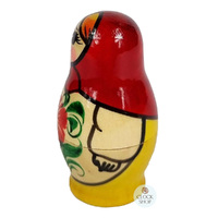 Kirov Russian Dolls- Red Scarf & Yellow Dress 7cm (Set Of 3) image