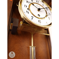 67cm Walnut 8 Day Mechanical Chiming Wall Clock By HERMLE image