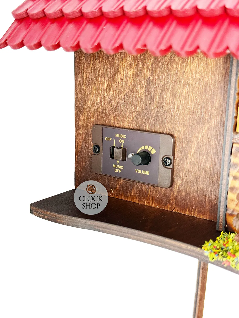 Home Sweet Home Battery Chalet Cuckoo Clock 21cm By TRENKLE image