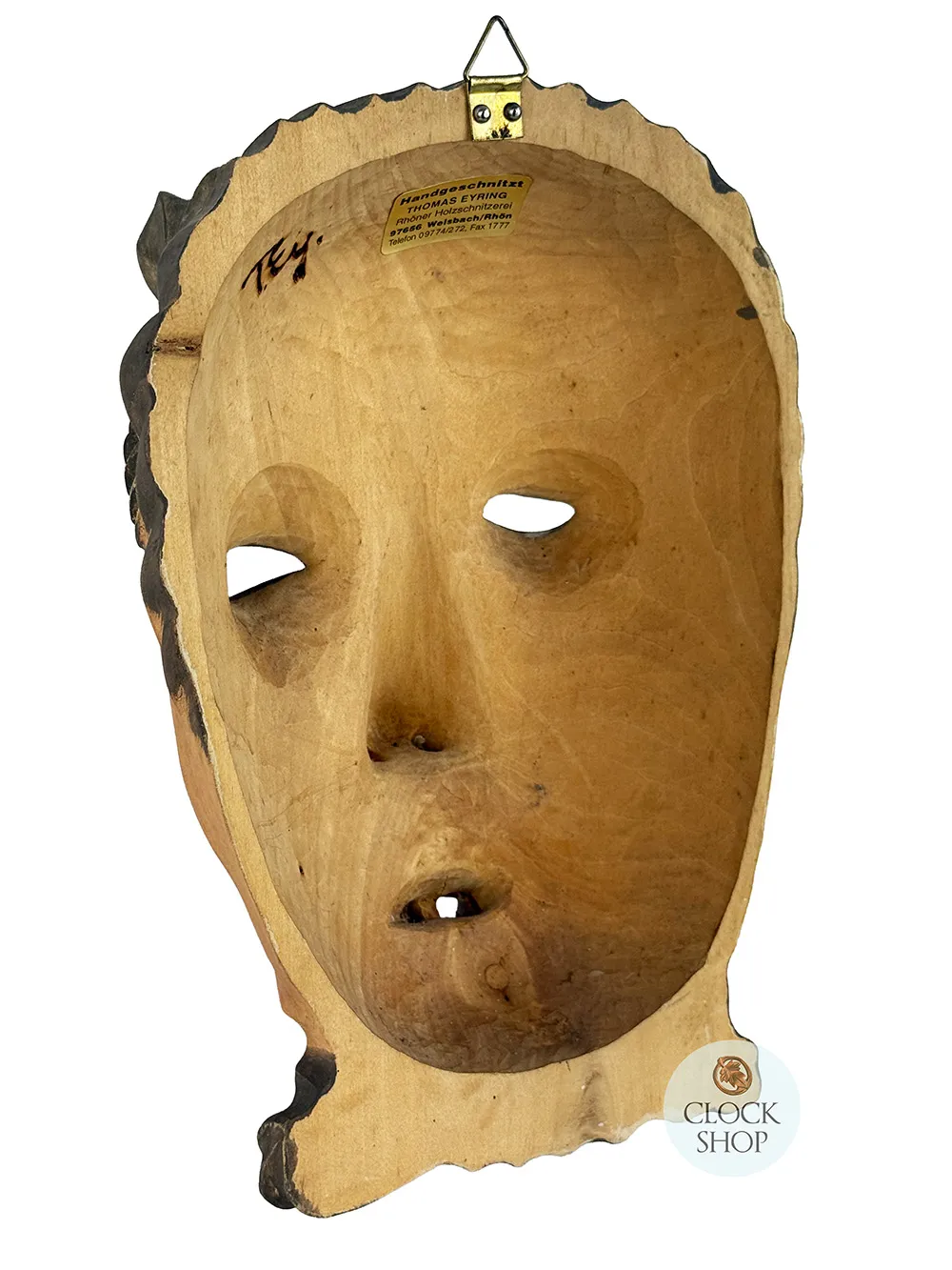 Hand Carved Fasching Mask By Thomas Eyring (Design 4) image
