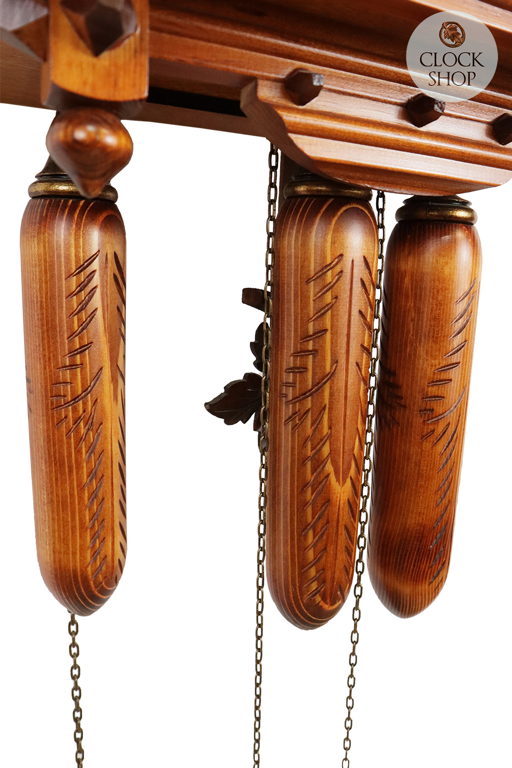 Chirping Bird 8 Day Mechanical Chalet Cuckoo Clock 44cm By ROMBA image