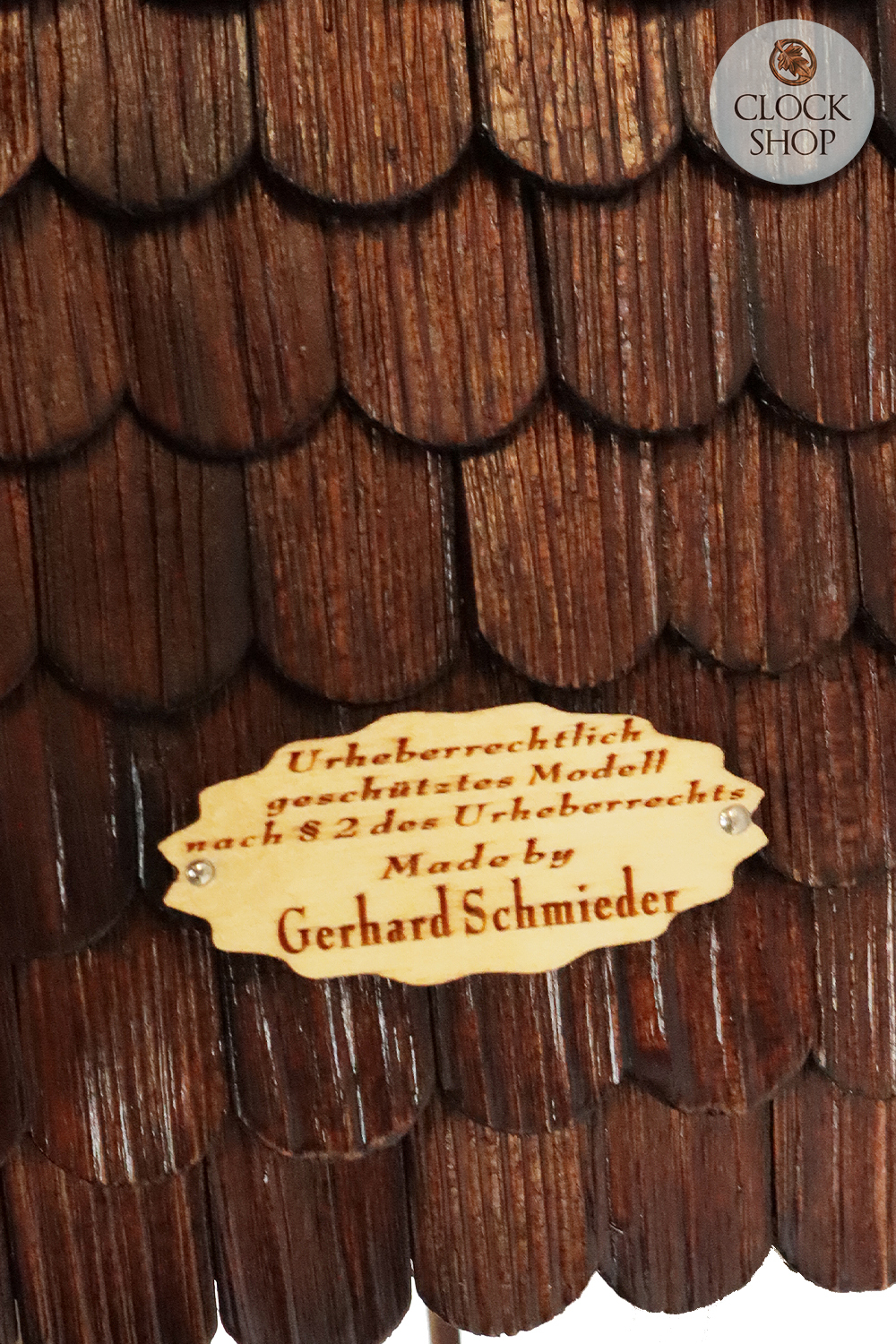 Hunting Scene With Boar Head 8 Day Mechanical Carved Cuckoo Clock 51cm By GERHARD SCHMIEDER image