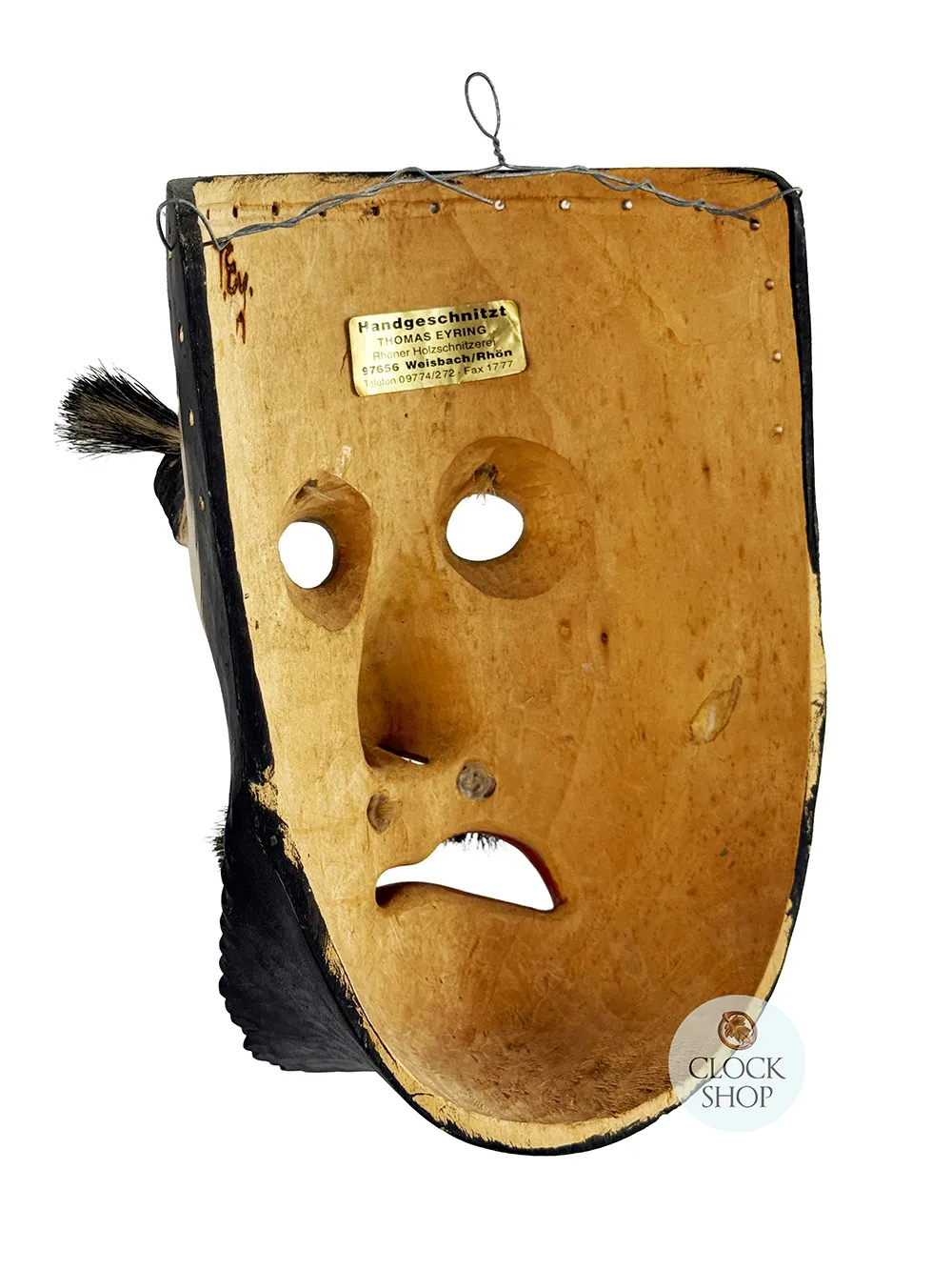 Hand Carved Fasching Mask By Thomas Eyring (Design 1) image