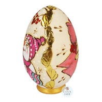 Woodburn Egg Russian Dolls- Snowman 12cm (Set Of 3) image