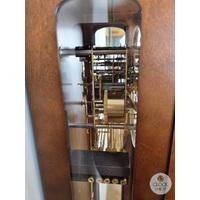 66cm Walnut 8 Day Mechanical Chiming Wall Clock By HERMLE image