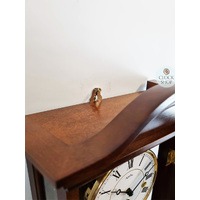 67cm Walnut 8 Day Mechanical Chiming Wall Clock By AMS image