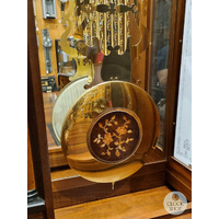 210cm Walnut Grandfather Clock With Calendar Dial By SCHNEIDER image