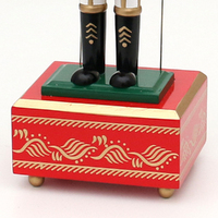 32cm Nutcracker Music Box with Moving Arms (Tchaikovsky- The Nutcracker Suite) image