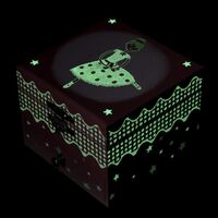 Pink Ballerina Glow In The Dark Musical Jewellery Box (Strauss- The Blue Danube) image