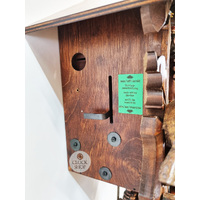 Birds & Leaves 1 Day Mechanical Carved Cuckoo Clock With Dancers 46cm By HÖNES image