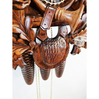Alpine Goat 8 Day Mechanical Carved Cuckoo Clock 61cm By HÖNES image