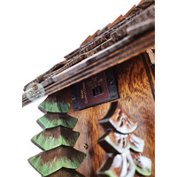 Beer Drinker Battery Chalet Cuckoo Clock 41cm By SCHNEIDER image