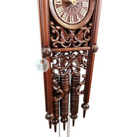 Railroad House Mahogany 8 Day Mechanical Cuckoo Clock 101cm By HERR image