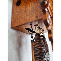 Railroad House 1 Day Mechanical Cuckoo Clock 27cm By ROMBA image