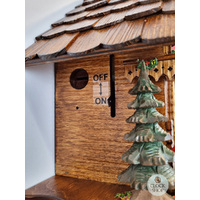Clock Peddler 8 Day Mechanical Chalet Cuckoo Clock 27cm By TRENKLE image