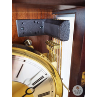 97cm Walnut 8 Day Mechanical Regulator Wall Clock With Piano Finish By AMS image