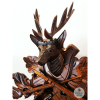 After The Hunt 8 Day Mechanical Carved Cuckoo Clock 59cm By SCHWER image