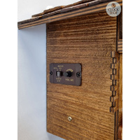Beer Drinker & Maid Battery Chalet Cuckoo Clock 29cm By TRENKLE image