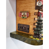 Heidi House Battery Chalet Table Cuckoo Clock 20cm By TRENKLE image