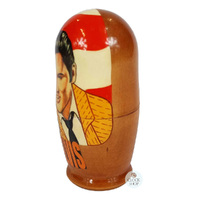 Elvis Russian Dolls- Brown 11cm (Set Of 5) image