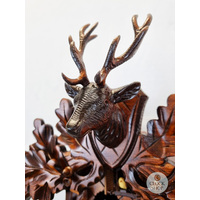 Before The Hunt Battery Carved Cuckoo Clock With Dancers 44cm By TRENKLE image