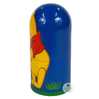Winnie The Pooh Russian Dolls- Blue 11cm (Set Of 5) image