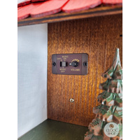 Beer Drinker & Waterwheel Battery Chalet Cuckoo Clock With Dancers 30cm By TRENKLE image