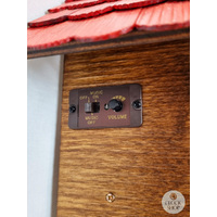 Farmer & Water Wheel Battery Chalet Cuckoo Clock 30cm By TRENKLE image