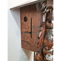 Before The Hunt 8 Day Mechanical Carved Cuckoo Clock 42cm By TRENKLE image