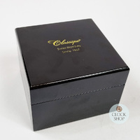 40mm Mens Two Tone Gold Plated Swiss Automatic Skeleton Watch By CLASSIQUE image