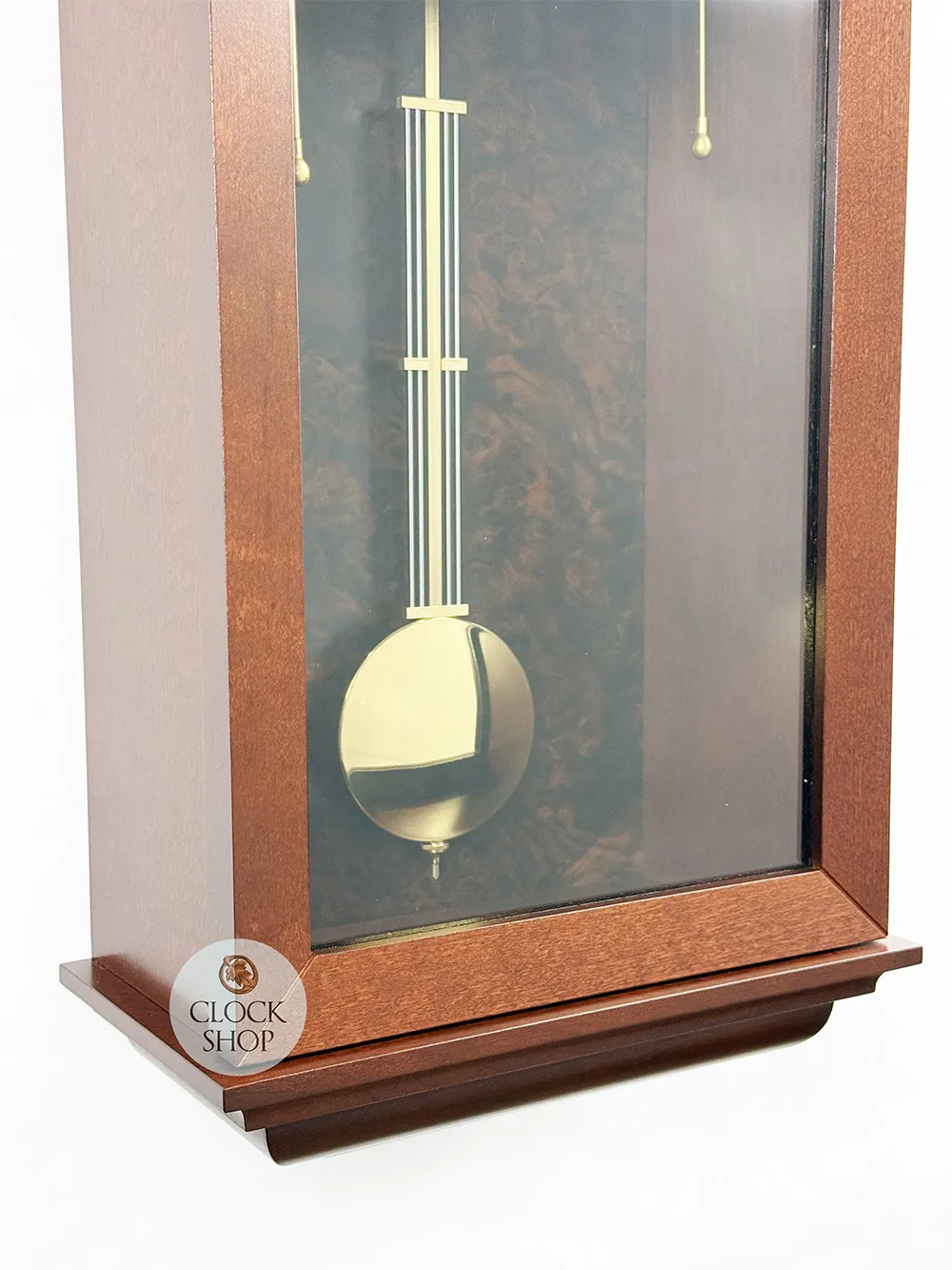 64cm Walnut 8 Day Mechanical Chiming Wall Clock By HERMLE image