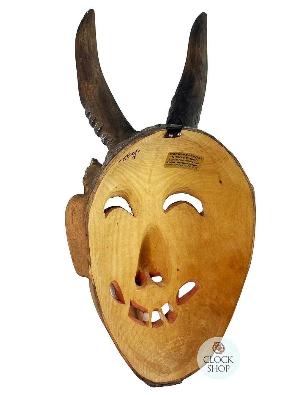 Hand Carved Fasching Mask By Thomas Eyring (Design 2) image