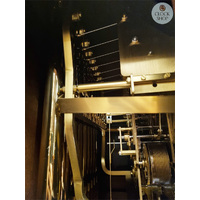 206cm Walnut Grandfather Clock with Tubular Bell Triple Chime & Moon Dial By AMS image