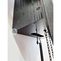 Railroad House Gothic 8 Day Mechanical Cuckoo Clock 47cm By HERR image