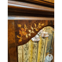 210cm Walnut Grandfather Clock With Calendar Dial By SCHNEIDER image