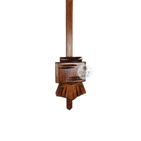 Wood Chopper 8 Day Mechanical Chalet Cuckoo Clock With Dancers 44cm By ENGSTLER (Small Crack) image