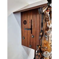 Before The Hunt 1 Day Mechanical Carved Cuckoo Clock 42cm By ENGSTLER image