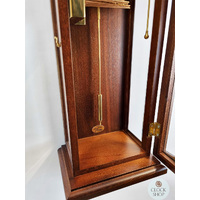 60cm Walnut 8 Day Mechanical Triple Chime Wall Clock By AMS image