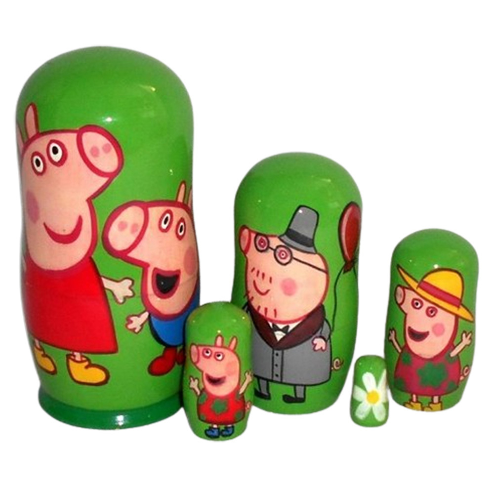 Peppa pig russian dolls on sale
