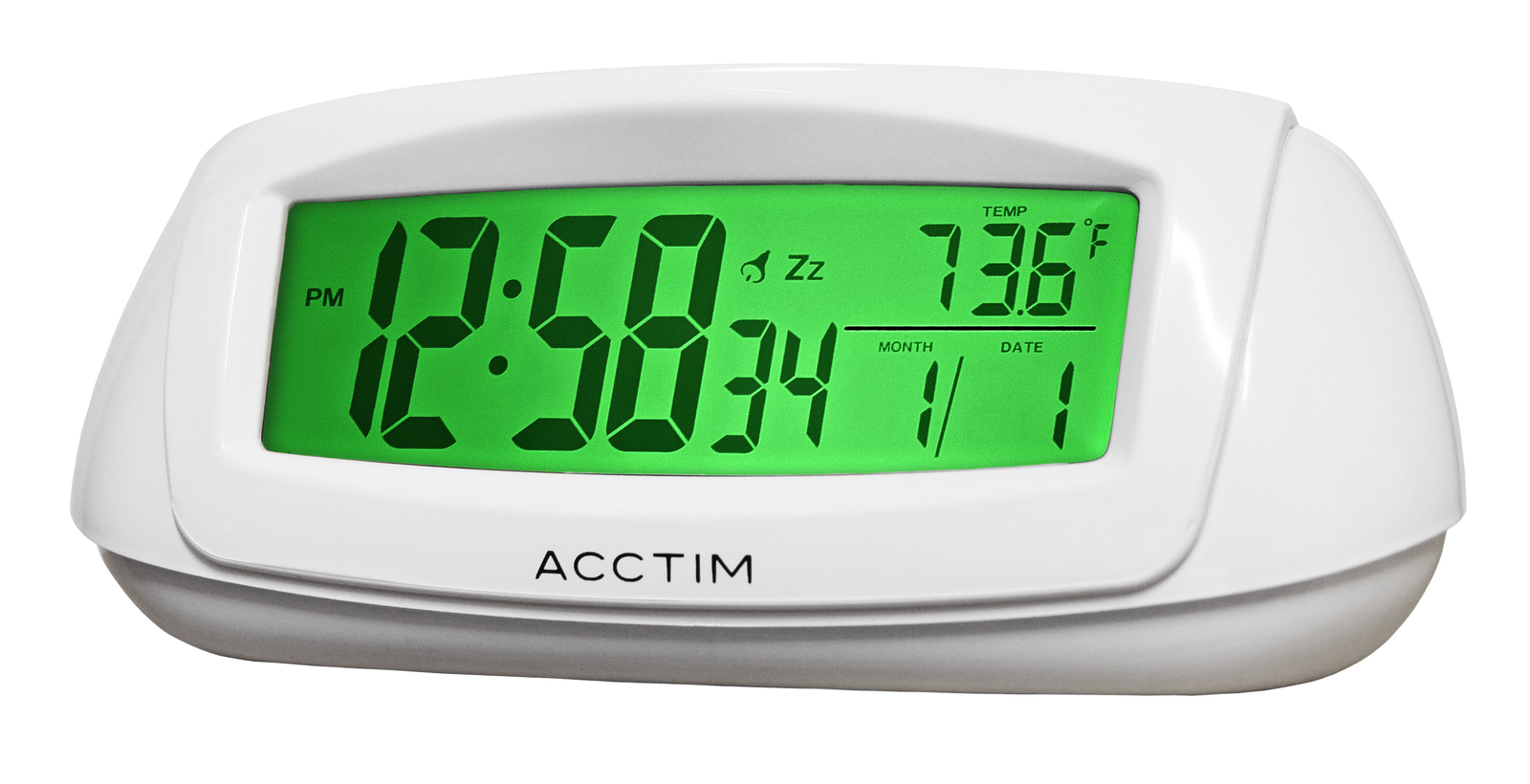 SOLAR DUAL POWER SMARTLITE LCD ALARM CLOCK SOL