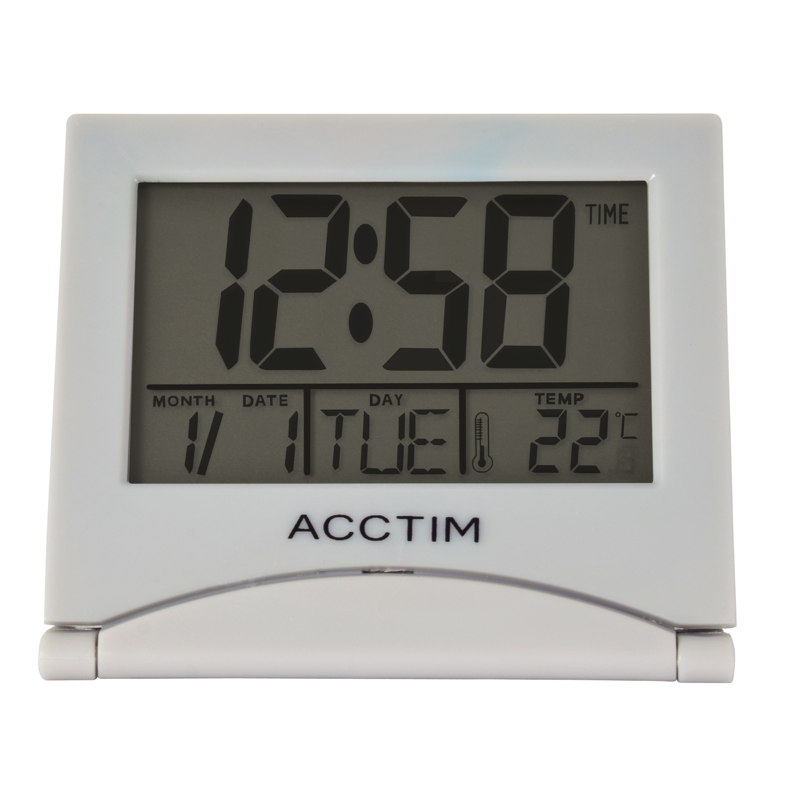 MINI FLIPP II GREY LCD ALARM BY ACCTIM Acctim