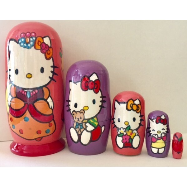 hello kitty nesting dolls
